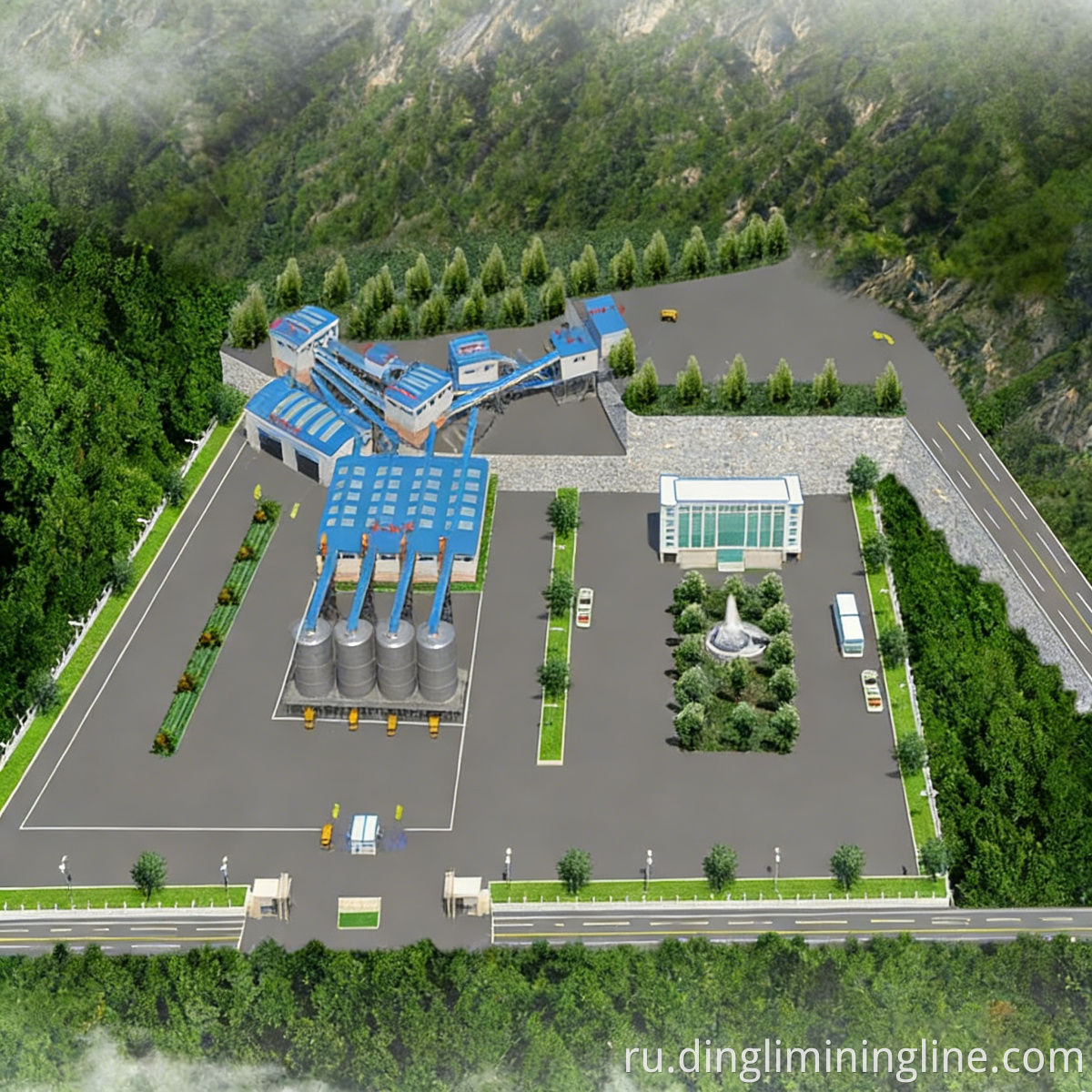 Stone Gravel Finishing & Grading Line